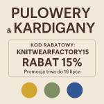 Letnia promocja na pulowery i kardigany!